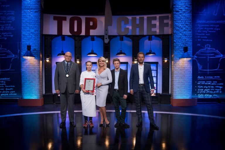 President of the Academy as a jury member of the Top Chef TV reality show competition